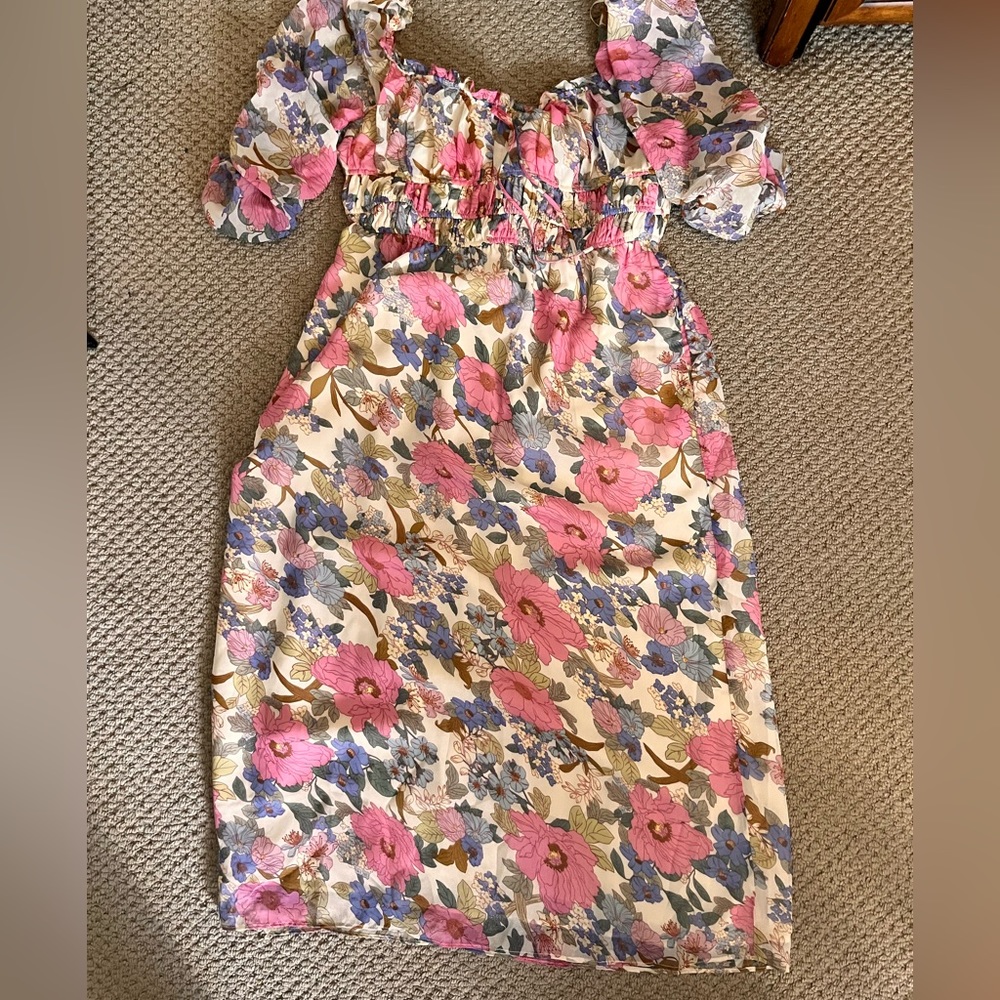 Floral Midi Dress